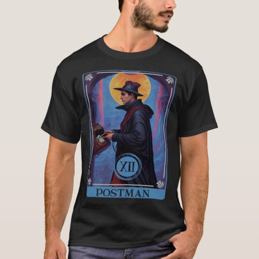 Tarot Card of a Postman Tシャツ (正面)