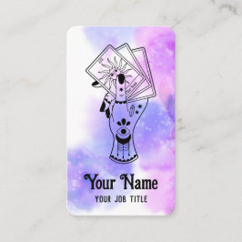 Tarot Card Reader Psychic Spiritual Business Card 名刺