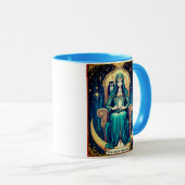 Tarot Card, the High Priestess 2 マグカップ (正面右)