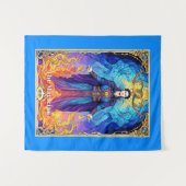 Tarot Card The Magician タペストリー (正面(横))