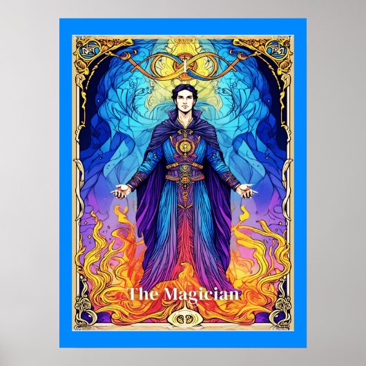 Tarot Card The Magician ポスター (正面)
