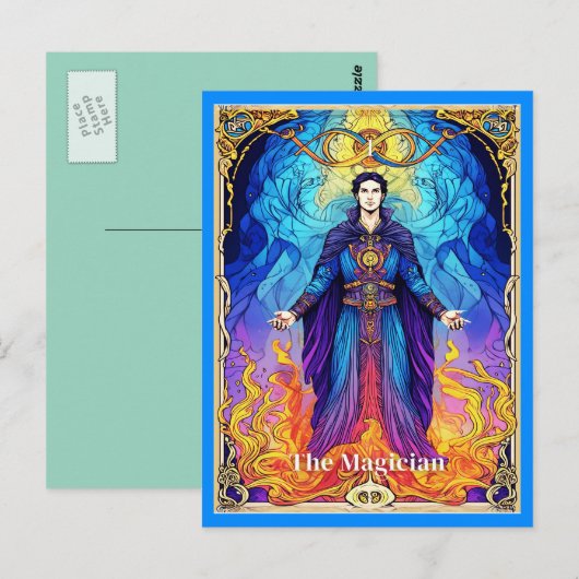 Tarot Card The Magician ポストカード (正面/裏面)