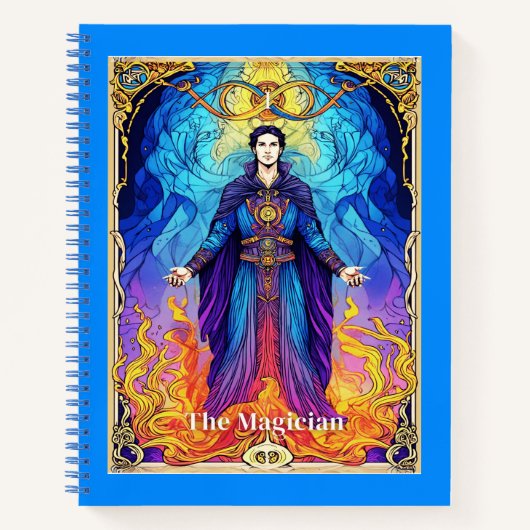 Tarot Card The Magician Journal  ノートブック (正面)