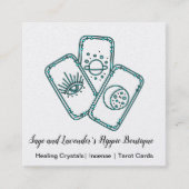 Tarot Cards スクエア名刺 (正面)