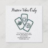 Tarot Cards スクエア名刺 (裏面)