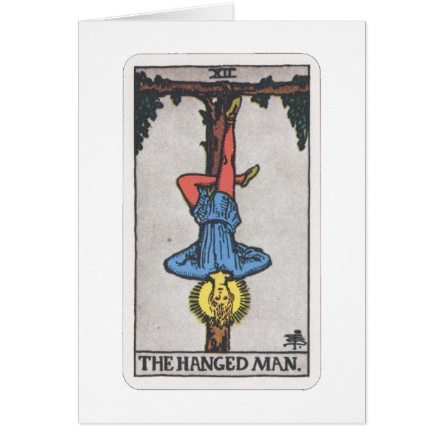 Tarot Der Gehängte The hanged Man (正面)