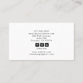Tarot Esthetician Branding 名刺 (裏面)