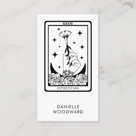 Tarot Esthetician Branding 名刺 (正面)