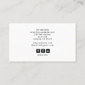 Tarot Hairdresser 名刺 (裏面)