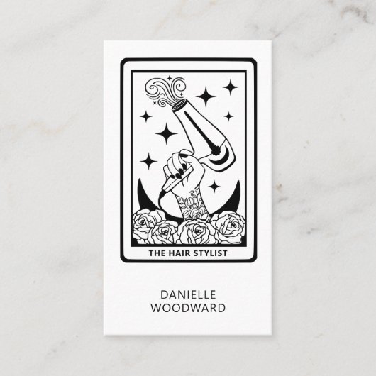 Tarot Hairdresser 名刺 (正面)