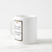 Tarot Humor Mug コーヒーマグカップ (正面左)