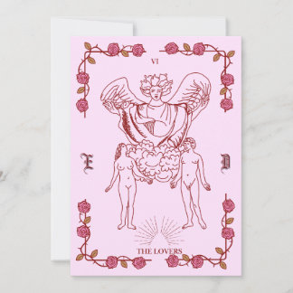 Tarot Inspired Wedding Invitation  招待状