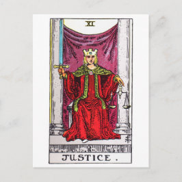 tarot-justice ポストカード