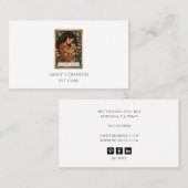 Tarot Pet Care Illustrated 名刺 (正面/裏面)