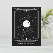 Tarot Predictions & Advice Bridal Shower Card  アドバイスカード (スタンド正面)