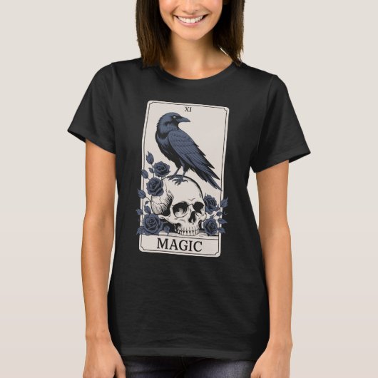 Tarot Rabe Totenkopf Shirt Tシャツ (正面)
