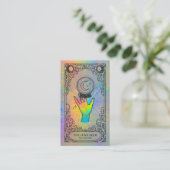 Tarot Reader | Holographic Celestial Tarot Reader  名刺 (スタンド正面)