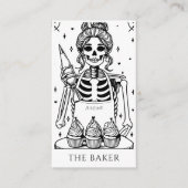 Tarot Skeleton Baker Whisk Cupcake 名刺 (正面)