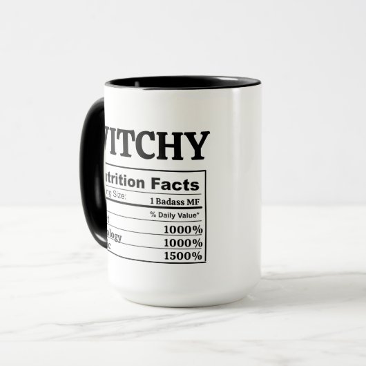 Tarot Witch Astrology Lovers Feminist Liberal Gift マグカップ (正面左)