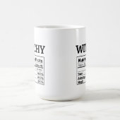 Tarot Witch Astrology Lovers Feminist Magic コーヒーマグカップ (中央)