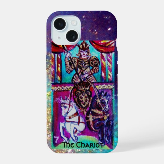 TAROTS OF THE LOST SHADOWS / 戦車 真珠 iPhone 15ケース (裏面)
