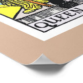 TAROTS/ QUEEN OF WANDS ポスター (角)