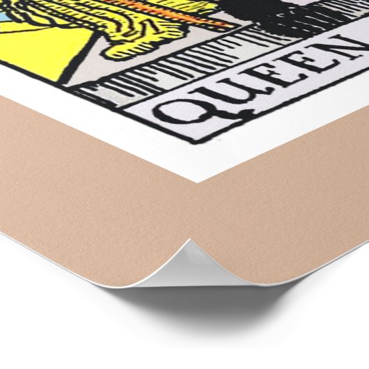 TAROTS/ QUEEN OF WANDS ポスター (角)