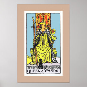 TAROTS/ QUEEN OF WANDS ポスター