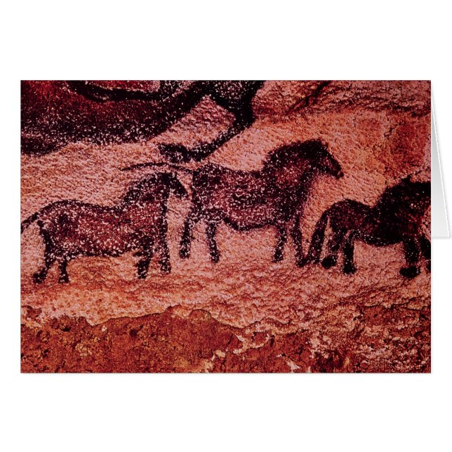 tarpansの石の絵画、紀元前のc.17000 (正面横)