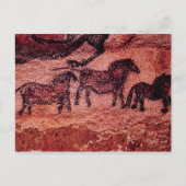 tarpansの石の絵画、紀元前のc.17000 ポストカード (正面)