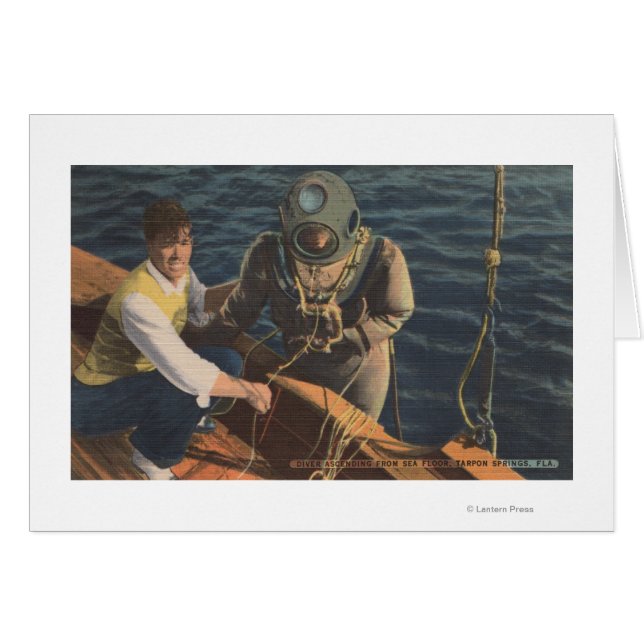 Tarpon春, FL – ダイバー昇順ボアのビュー (正面横)