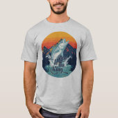 Tarpon Fly Fishing Bow To The King Gift Tシャツ (正面)