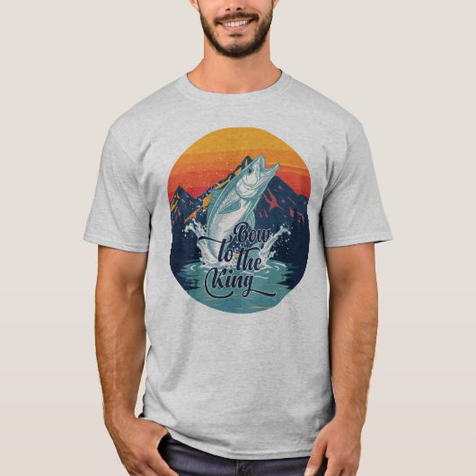 Tarpon Fly Fishing Bow To The King Gift Tシャツ (正面)