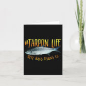 Tarpon Life Deep Sea Saltwater Fishing  カード (正面)
