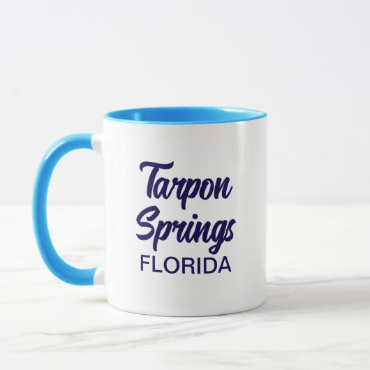 Tarpon Springs Florida Coffee Mug マグカップ (左)