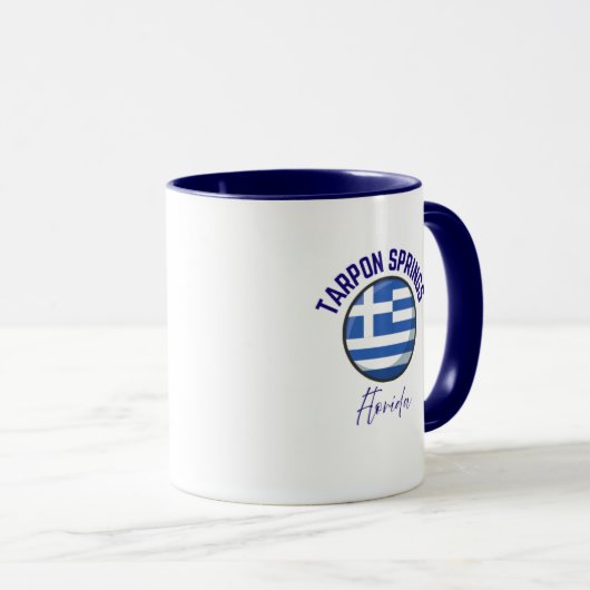 Tarpon Springs Florida Coffee Mug マグカップ (正面右)