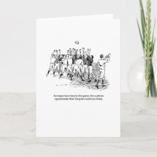 Tarquinおよび写真の機会 カード (正面)