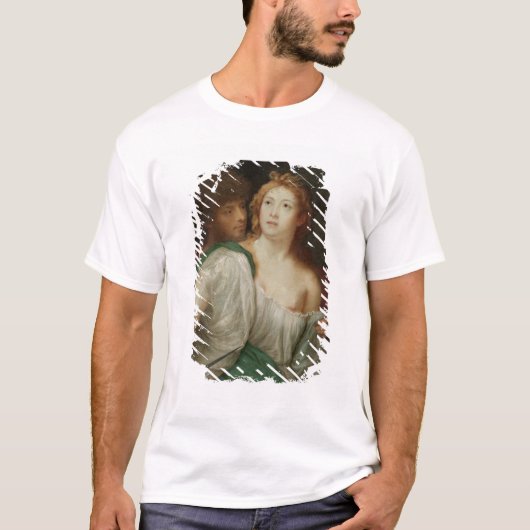 TarquinおよびLucretiaのポートレート Tシャツ (正面)