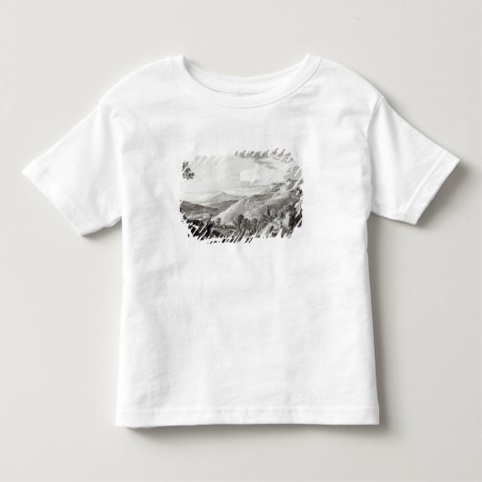 TarquiniaおよびCornetoの眺め トドラーTシャツ (正面)
