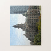 Tarrant County Courthouse West Corner - W. Belknap ジグソーパズル (縦)