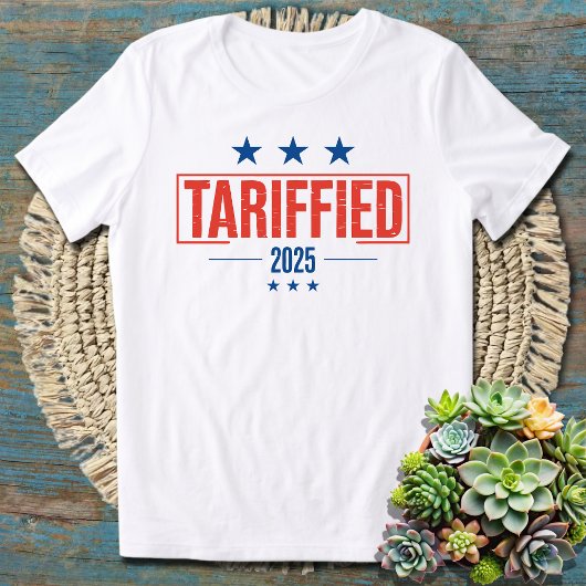 Tarrified Political Umous Graphic - おもしろい Satire Tシャツ