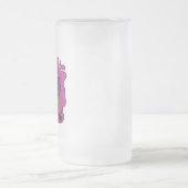 Tarro Dog Mom For Life フロストグラスビールジョッキ (中央)