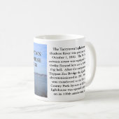 Tarrytownの灯台、ニューヨークのマグ コーヒーマグカップ (正面右)