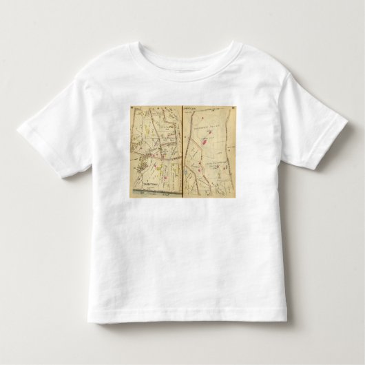 Tarrytown、ニューヨーク3 トドラーTシャツ (正面)