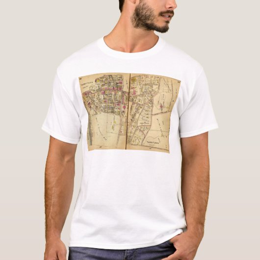 Tarrytown、ニューヨーク4 Tシャツ (正面)
