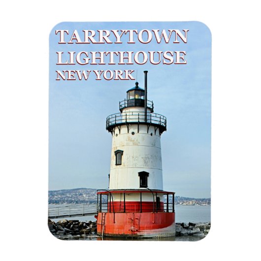 Tarrytown Light house, New York 3x4 Flexi Magnet マグネット (縦)