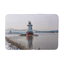 Tarrytown Light house, New York Bus Mat バスマット