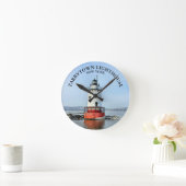 Tarrytown Light house, New York Round Wall Clock ラウンド壁時計 (ホーム)