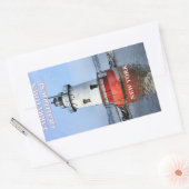 Tarrytown Light house, New York Stickers 長方形シール (封筒)