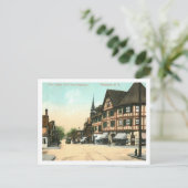 Tarrytown NY, Main St, 1910ヴィンテージ ポストカード (スタンド正面)